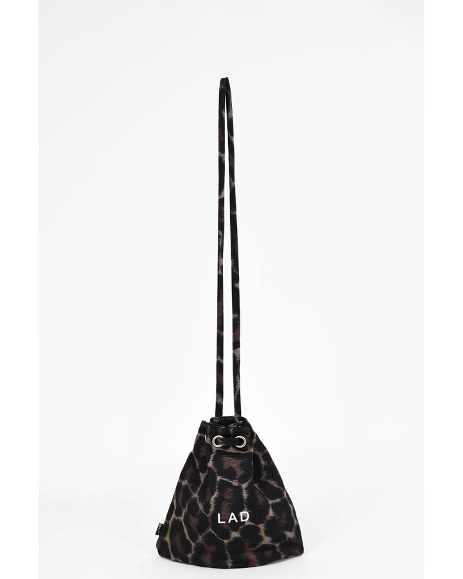 LAD MUSICIAN - Leopard Mini Drawstring Bag | fakejam
