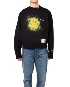 Smily Face Printed Pullover