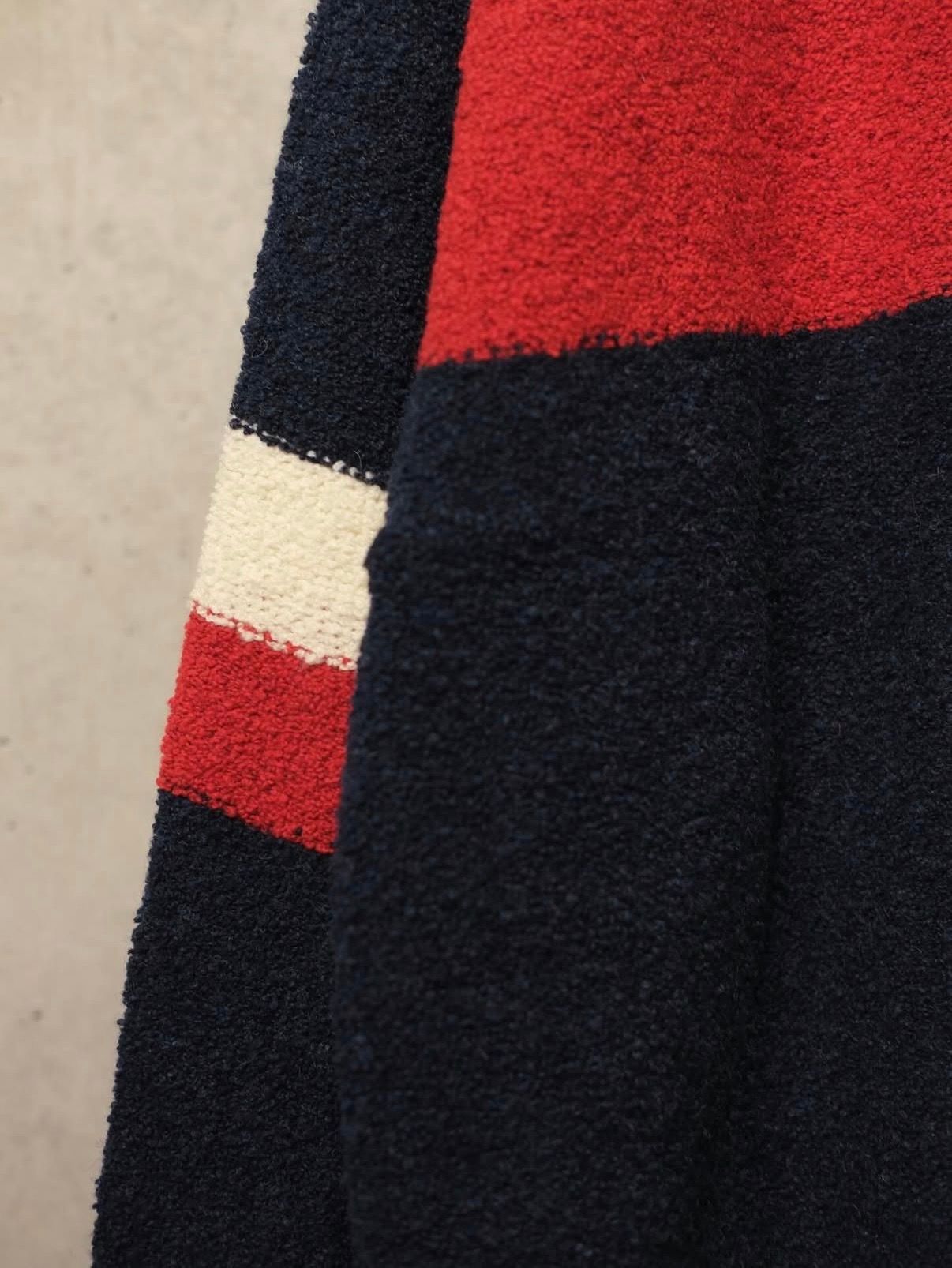 Knit Racing Cardigan