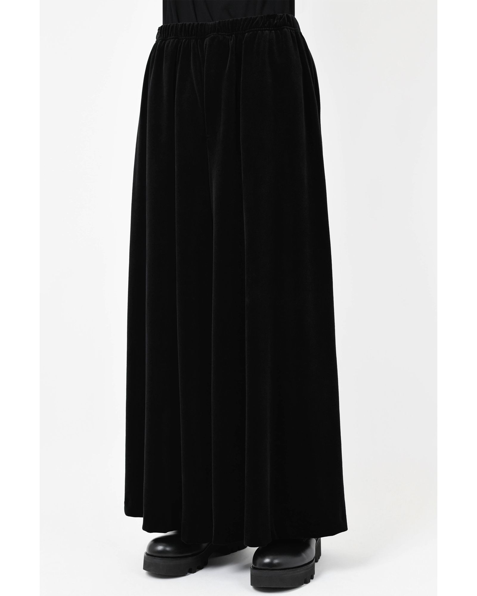 Velour Wide Flare  Pants