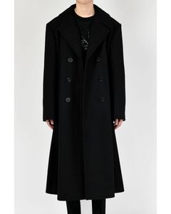 Long Flare Pea  Coat