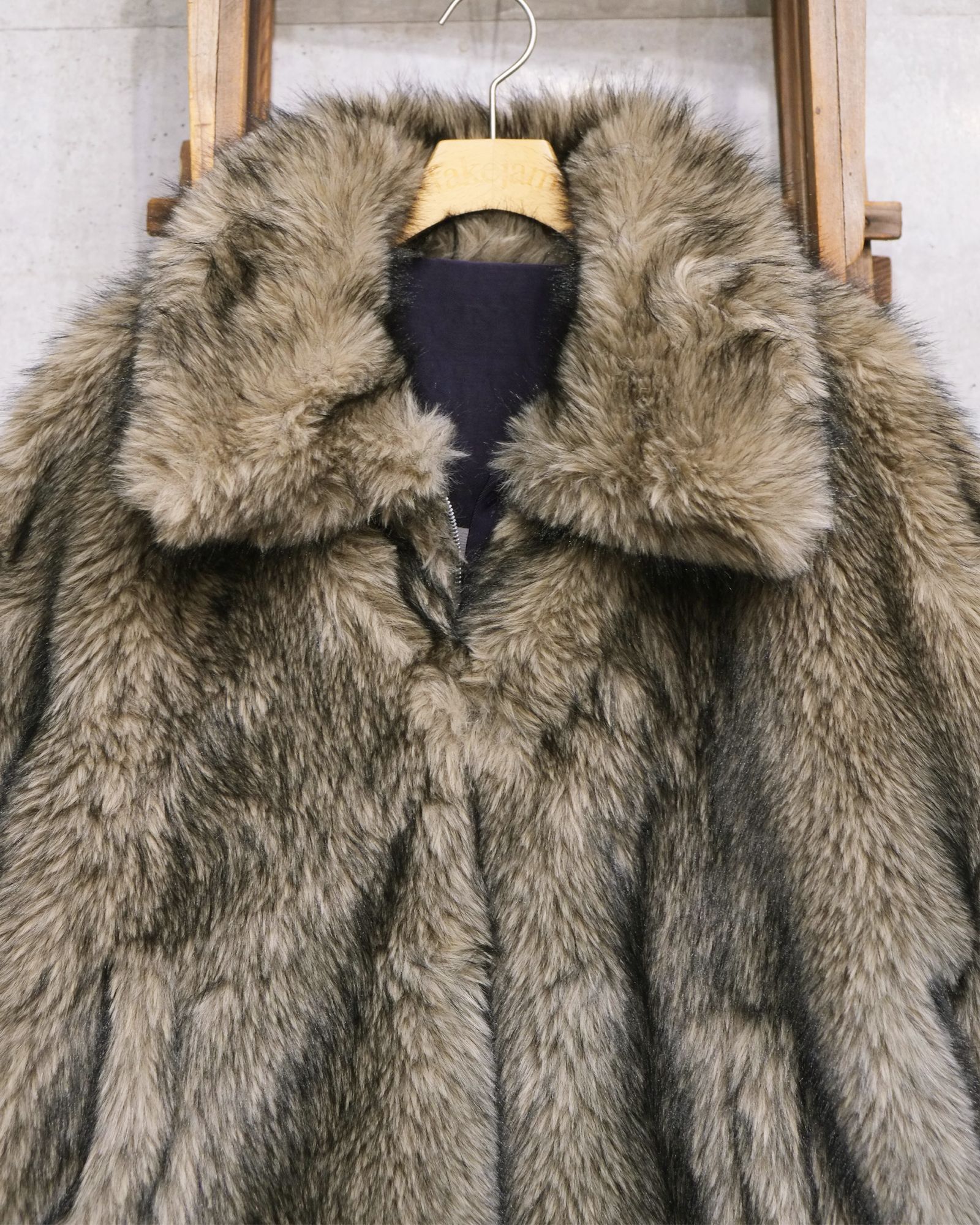 Reversible Fur Jacket / ファー ブルゾン / ベージュ / LM-26aw-2205