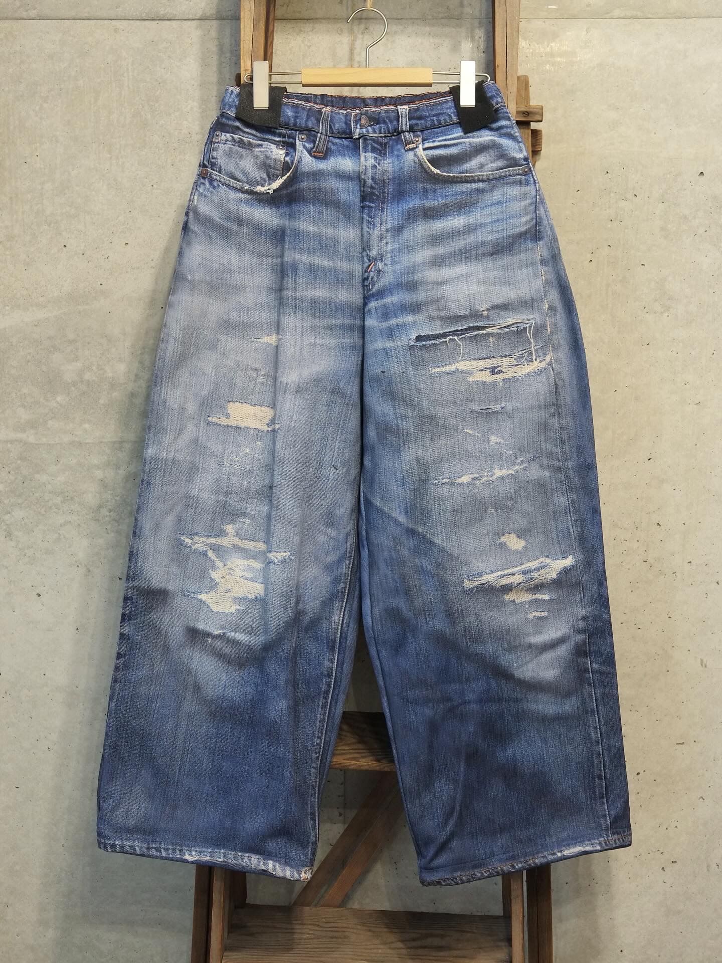 Denim Printfleece Lining Wide PT
