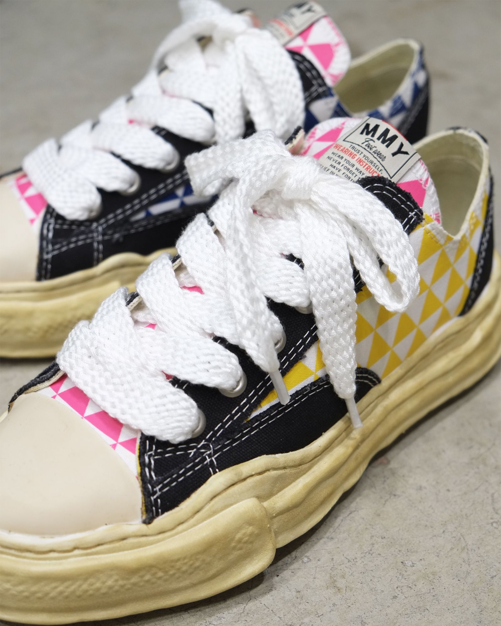 "PETERSON" OD OG Sole Print Canvas Low-top Sneaker