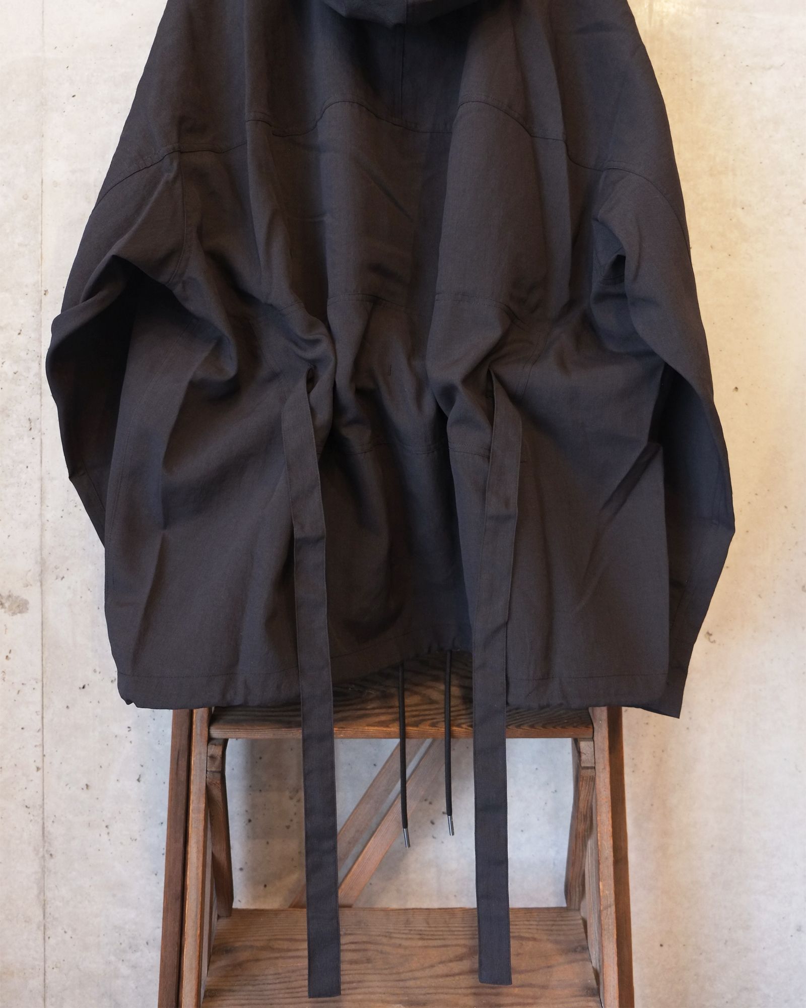 Desert Cloth Neutral Hooded Blouson / ブルゾン / ブラック / MW-JKT26102