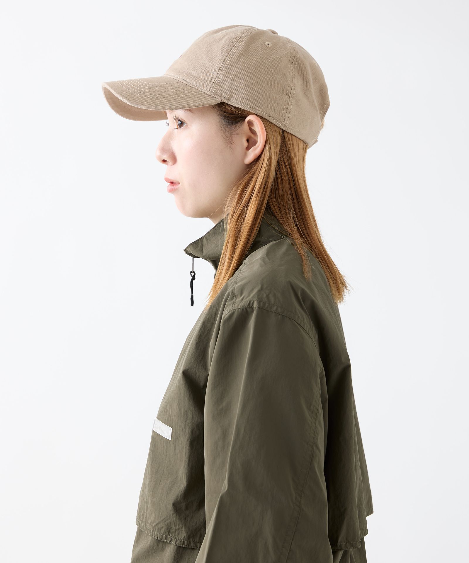 Basic Logo Cap / ベーシック ロゴ キャップ/ ベージュ / MTM-HT-0334-25-A