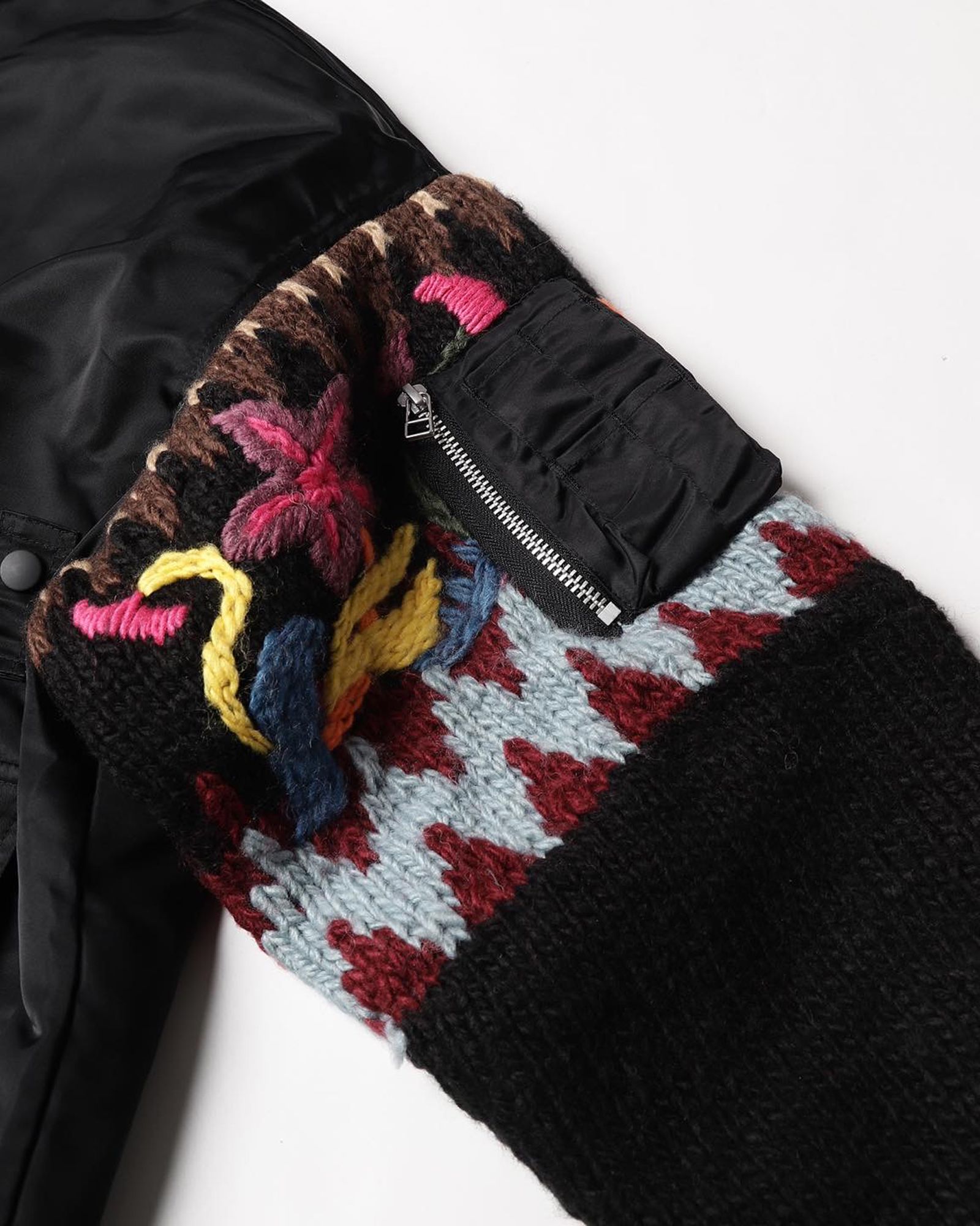 Knit Docking Blouson