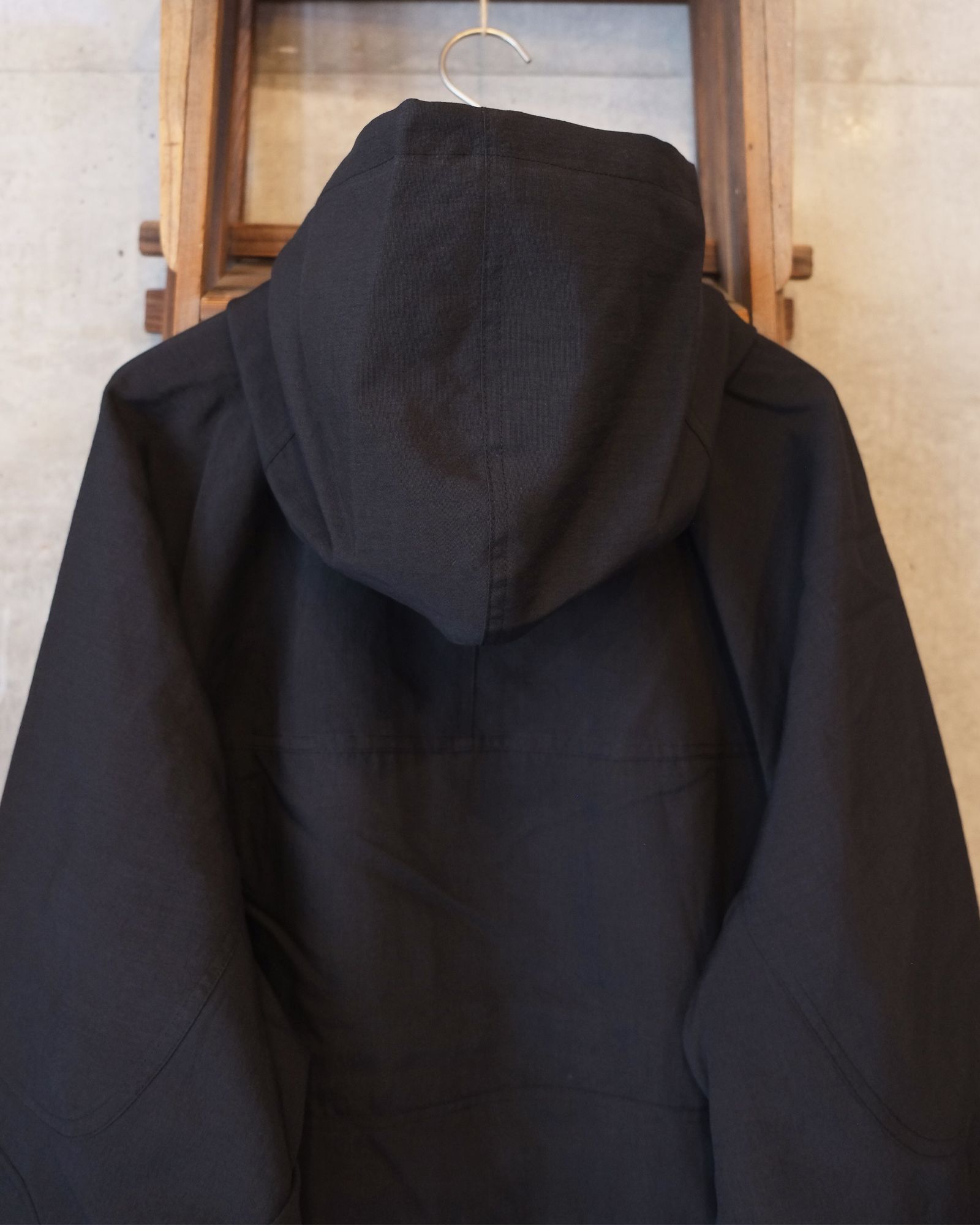 Desert Cloth Neutral Hooded Blouson / ブルゾン / ブラック / MW-JKT26102