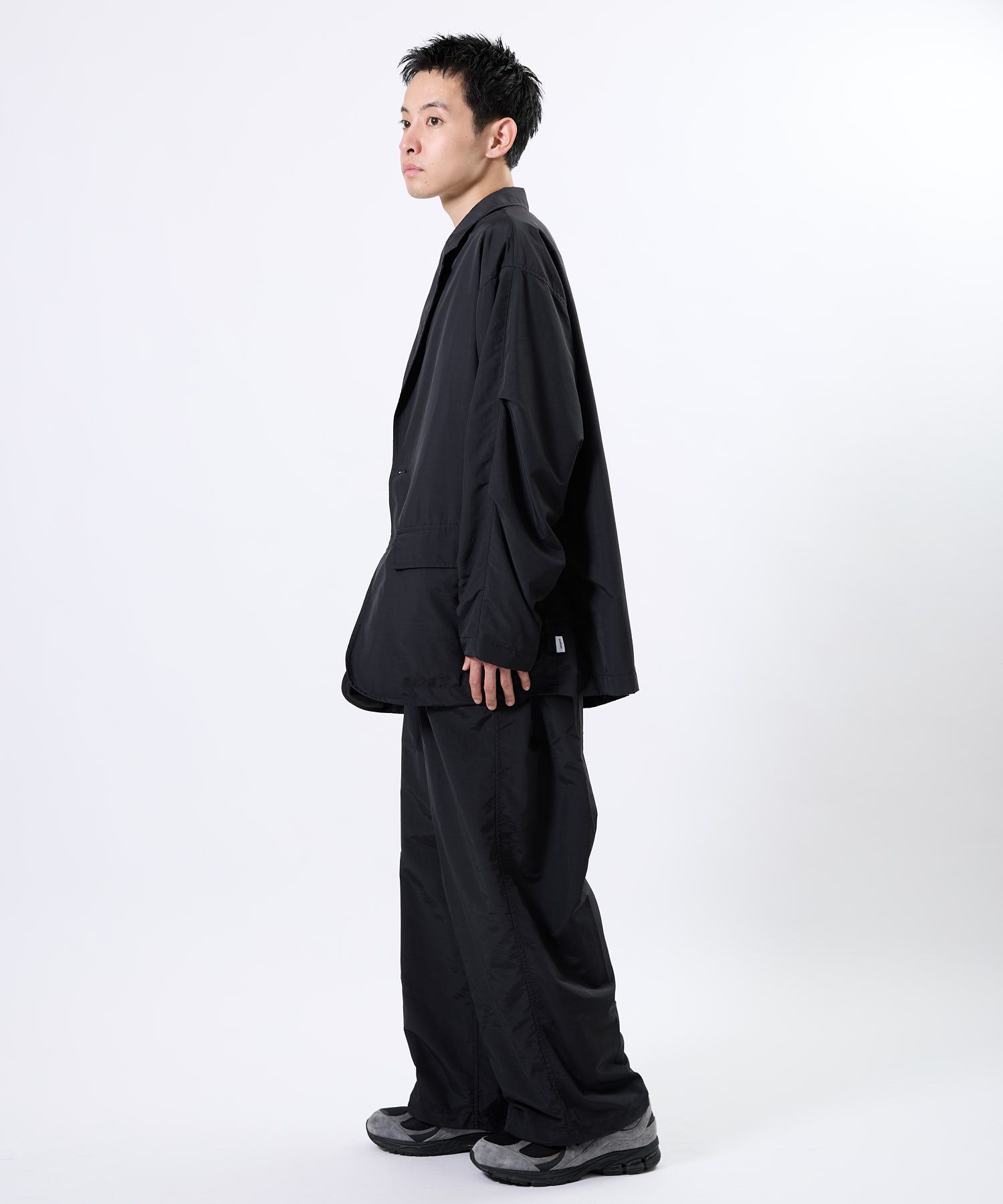 Supplex® DAILY EASY TROUSERS / イージー トラウザース / ブラック / MTM-PT-0385-26-C