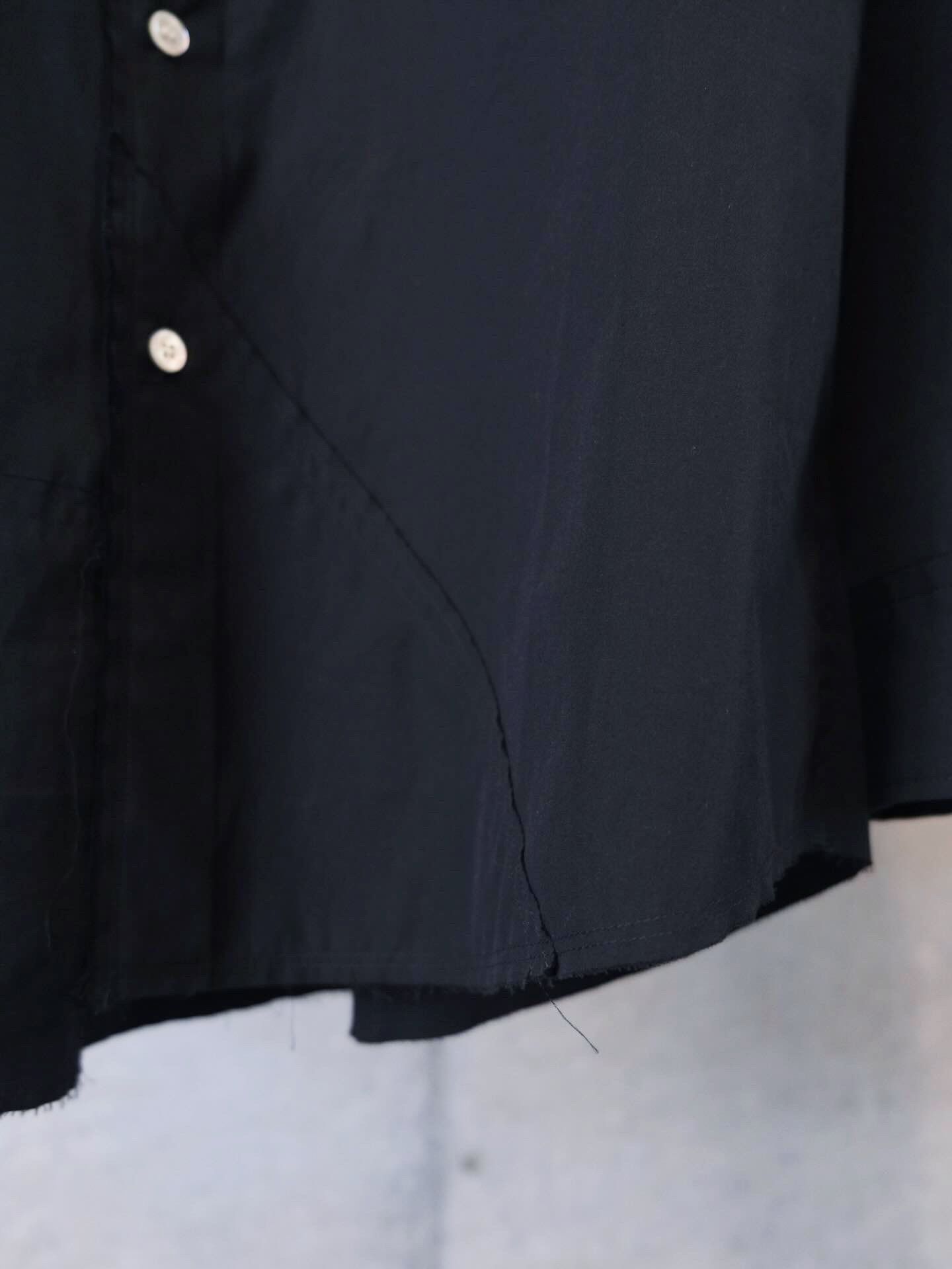 Frilled Patchwork Shirt