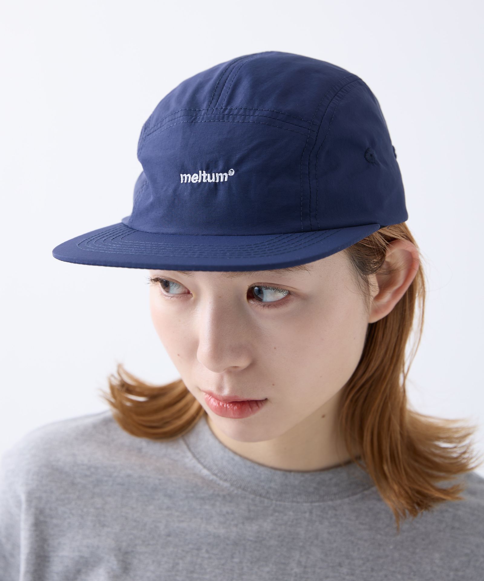 EMBROIDERY LOGO CAP / ロゴ キャップ/ ネイビー / MTM-HT-0264-24-B