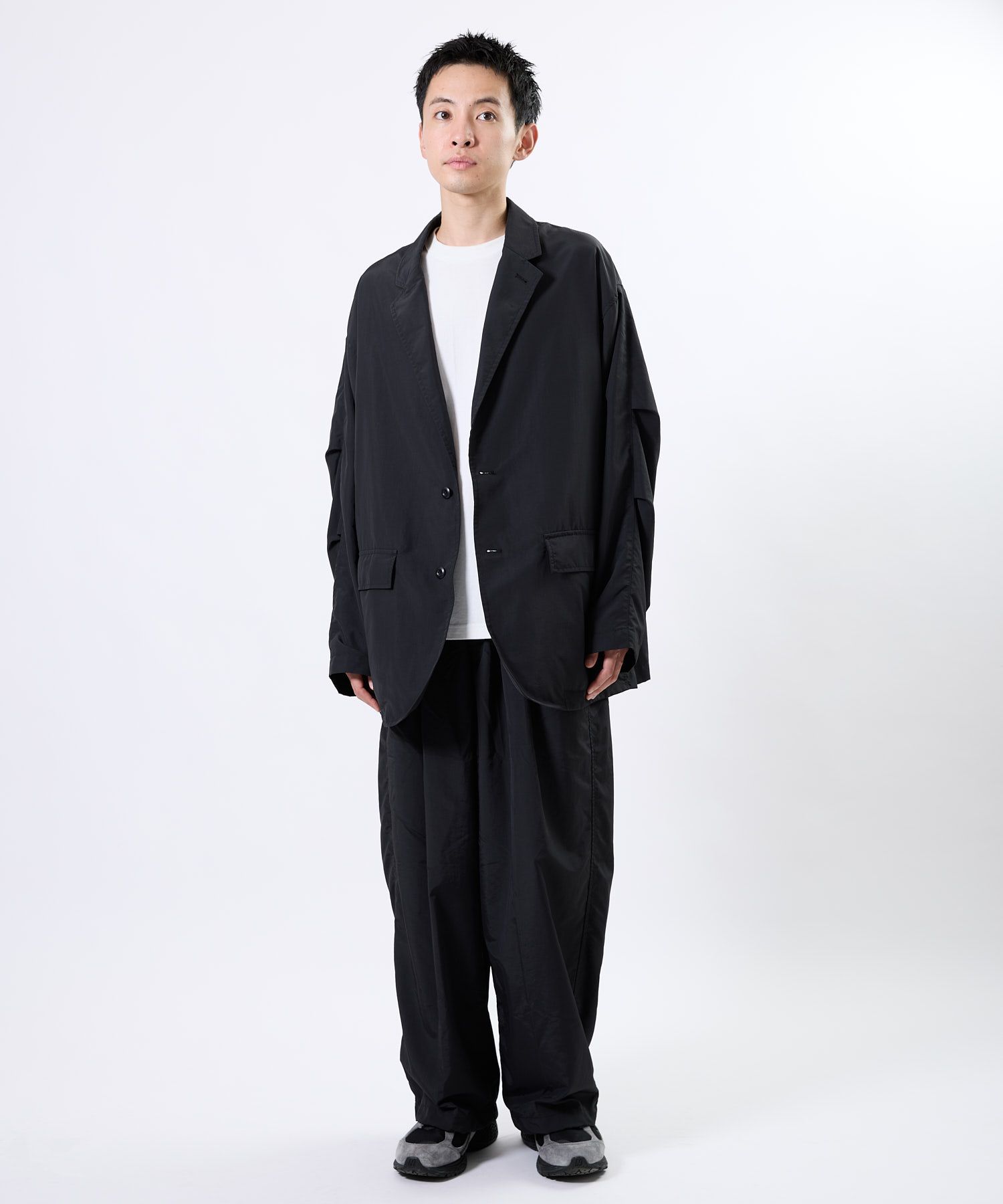 Supplex® DAILY EASY TROUSERS / イージー トラウザース / ブラック / MTM-PT-0385-26-C