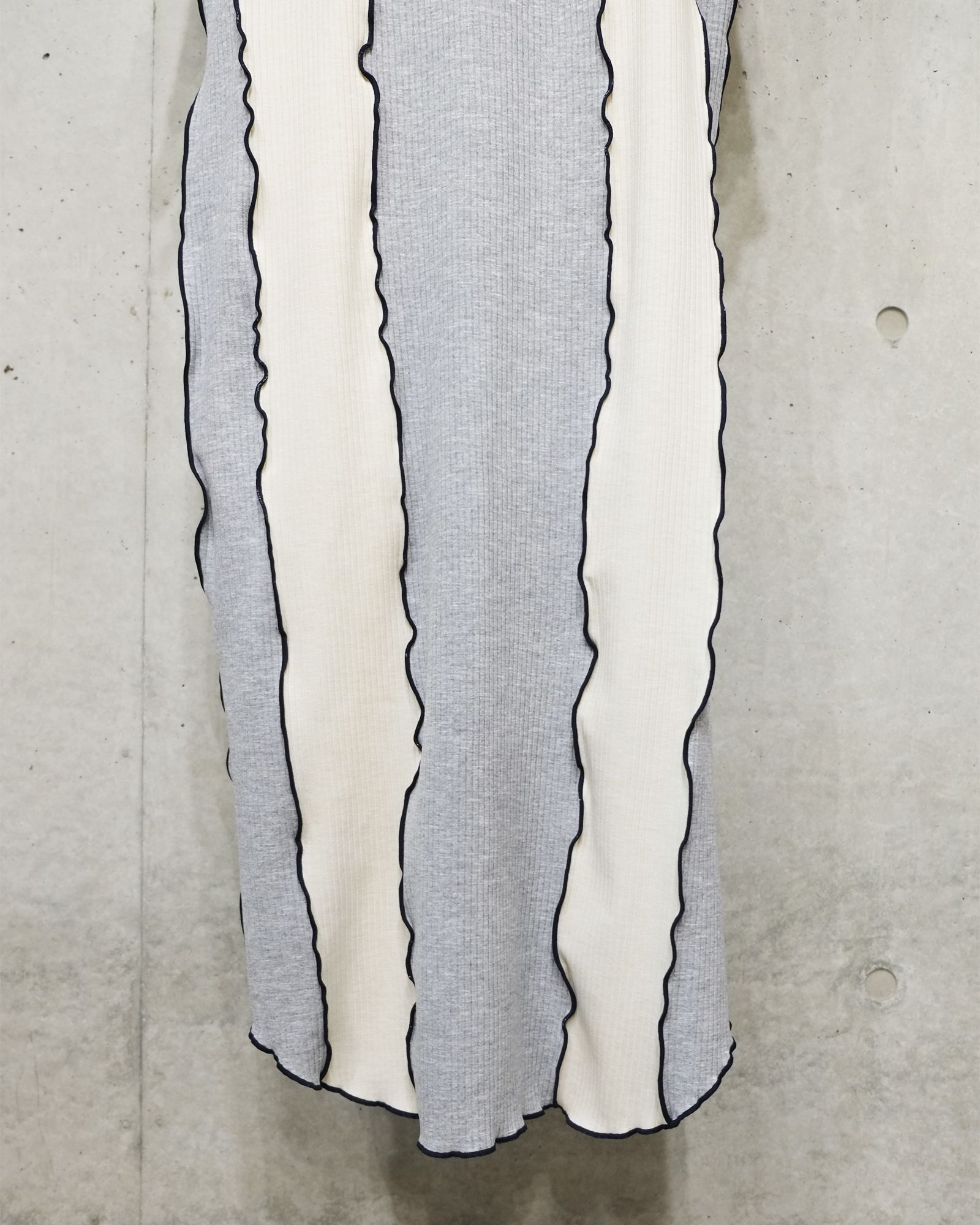 Rib Stripe Dress