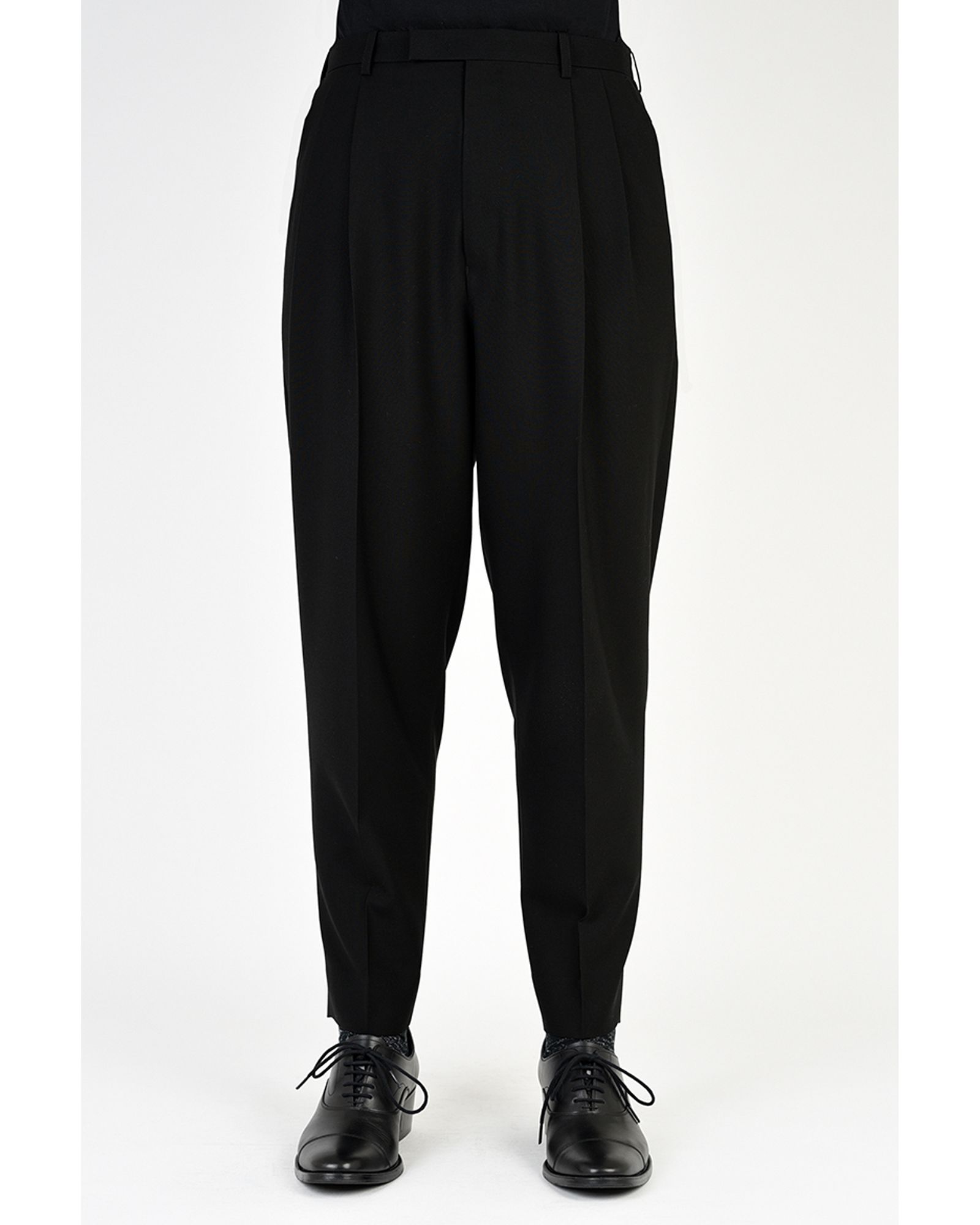 LAD MUSICIAN 2タックTAPERED WIDE SLACKS - パンツ