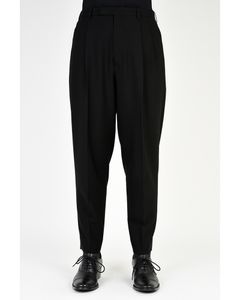 2Tuck Tapered Wide Slacks