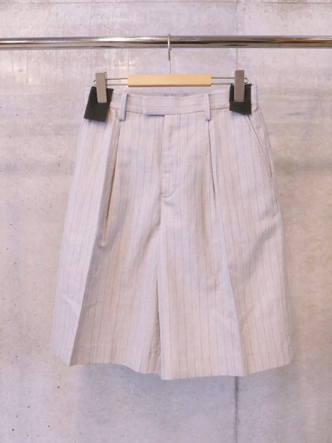 Stripe Wide Harf Trousers