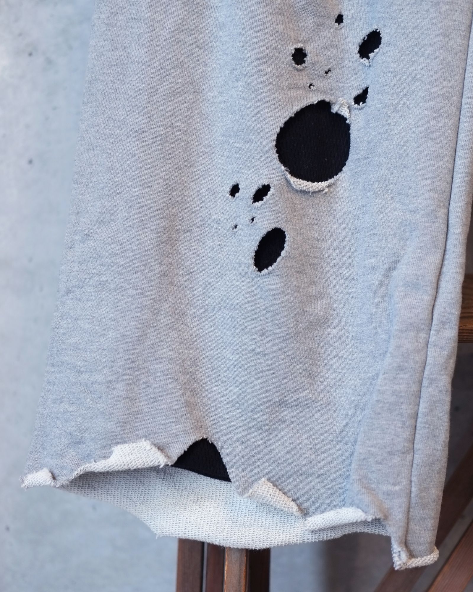 Damage Layered Sweat Pants