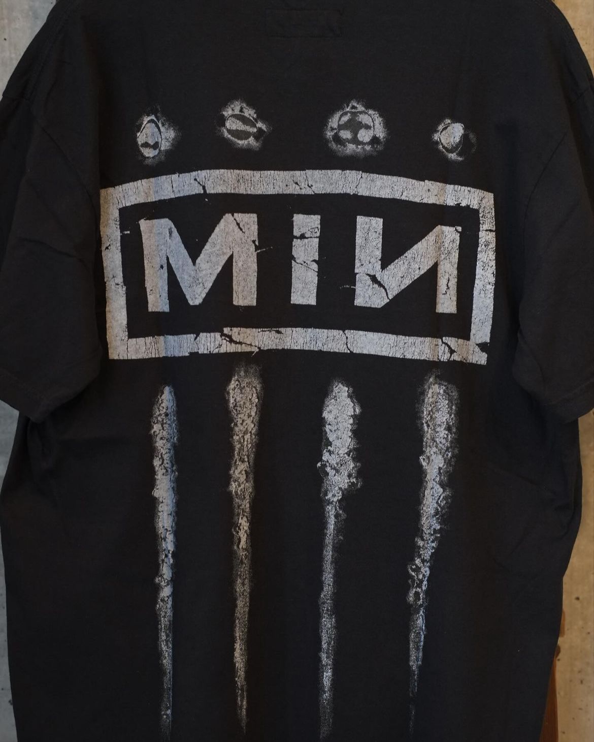 Bootleg Tee(MONOCHROMESHINE)5Years Black