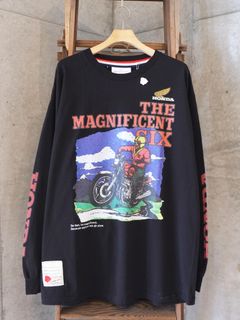 Honda vs SEV CBX1000 L/SL TEE / ロングスリーブ Tシャツ / ブラック / CT-SV-NRA-1008