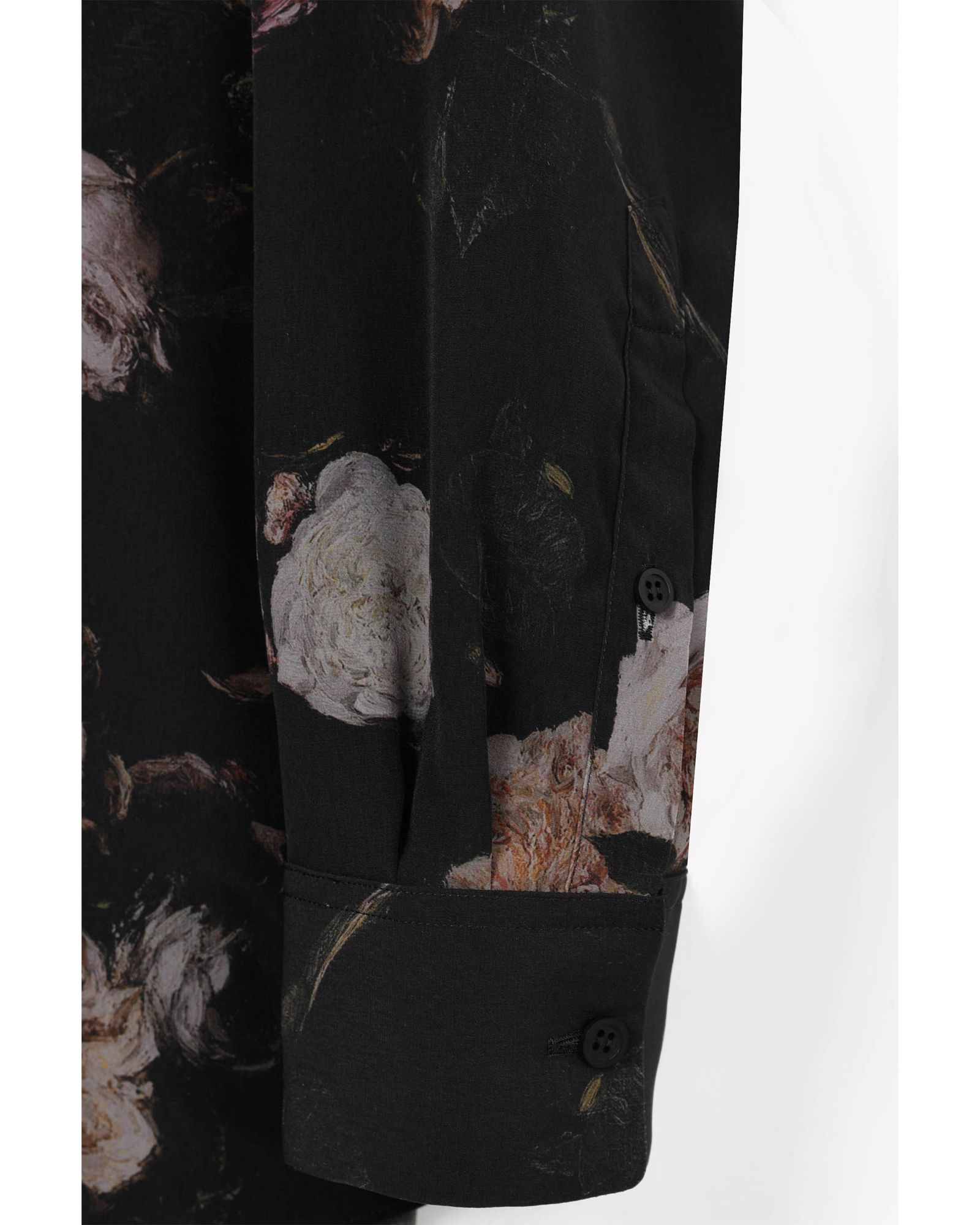 Dechine Paint Flower Big Shirt / 長袖シャツ / 総柄 / ビッグシルエット / メンズ