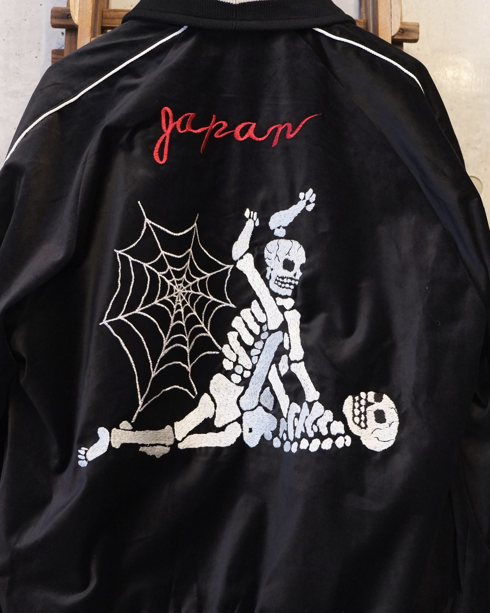 MINUS x A PUZZLING HOME Souvenir Racing Jacket(TWO FACE) / スカジャン レーシングジャケット / ブラック / M-P4-XA1