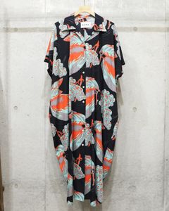 Open Collar Shirt Dress