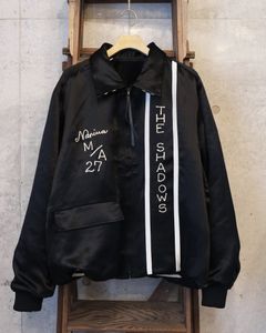 MINUS x A PUZZLING HOME Souvenir Racing Jacket(TWO FACE) / スカジャン レーシングジャケット / ブラック / M-P4-XA1
