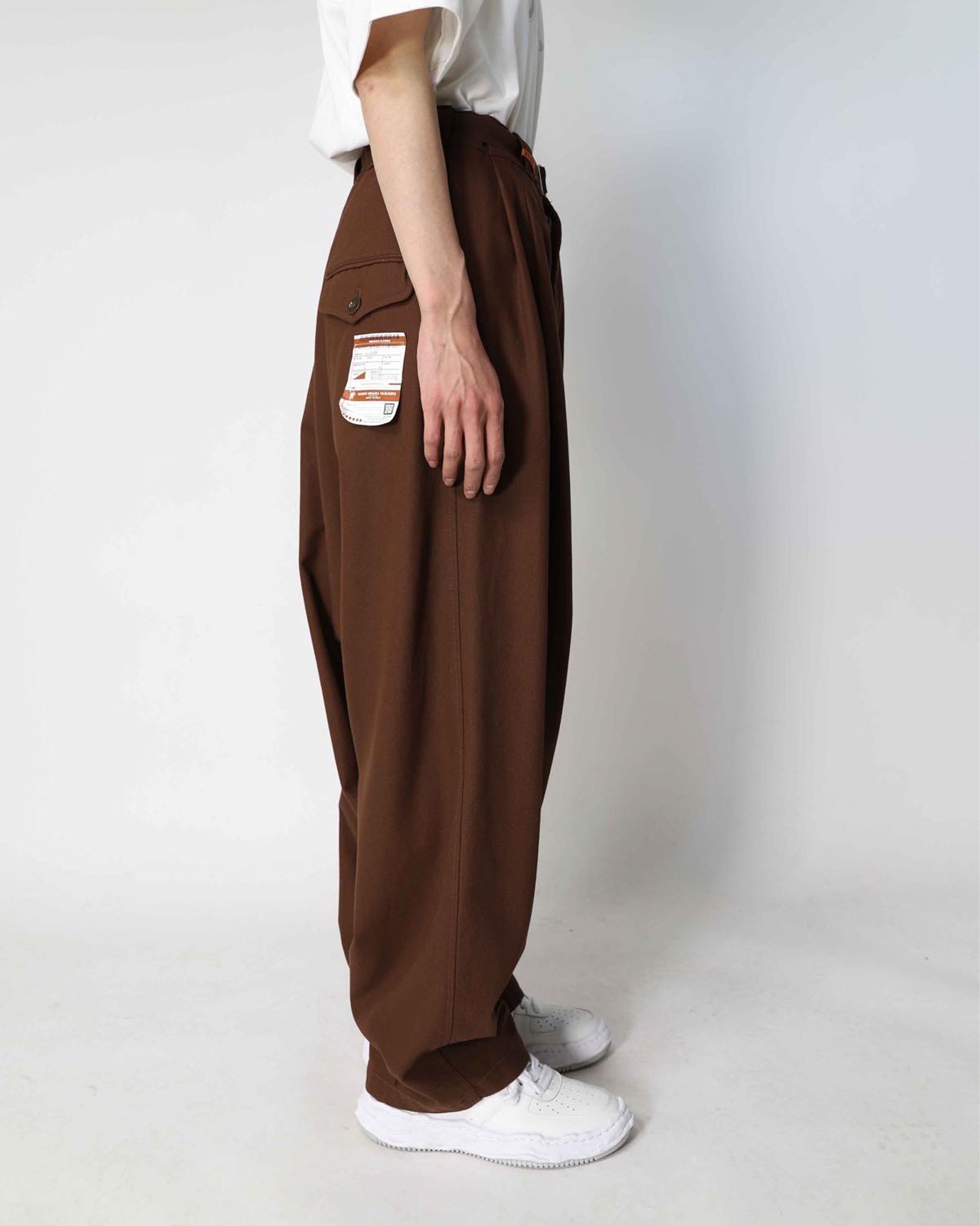 Maison MIHARA YASUHIRO - Over Saruel Chino Pants | fakejam