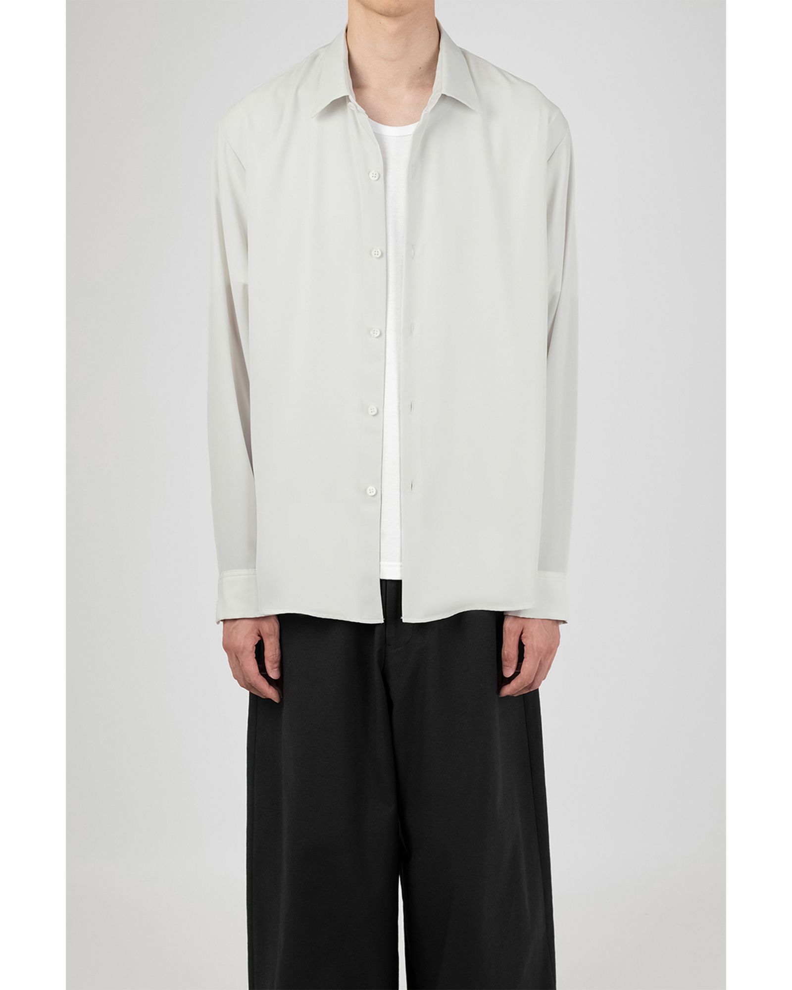 DECHINE COMFORT SHIRT / ロングスリーブ シャツ / ダーティー ホワイト / 2226-104