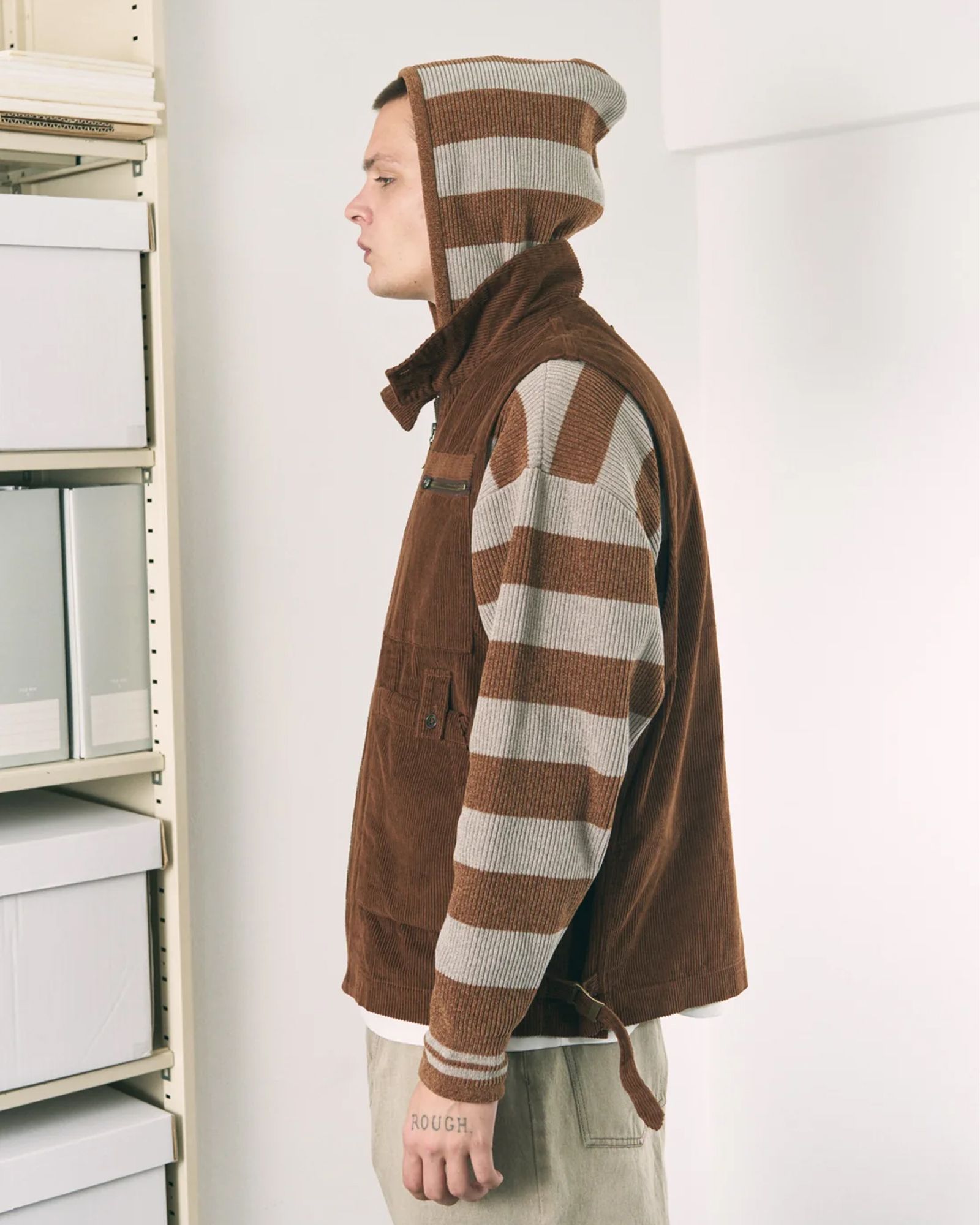Double Cord Jacket / コーデュロイジャケット / ブラウン / PD-262-JK-041