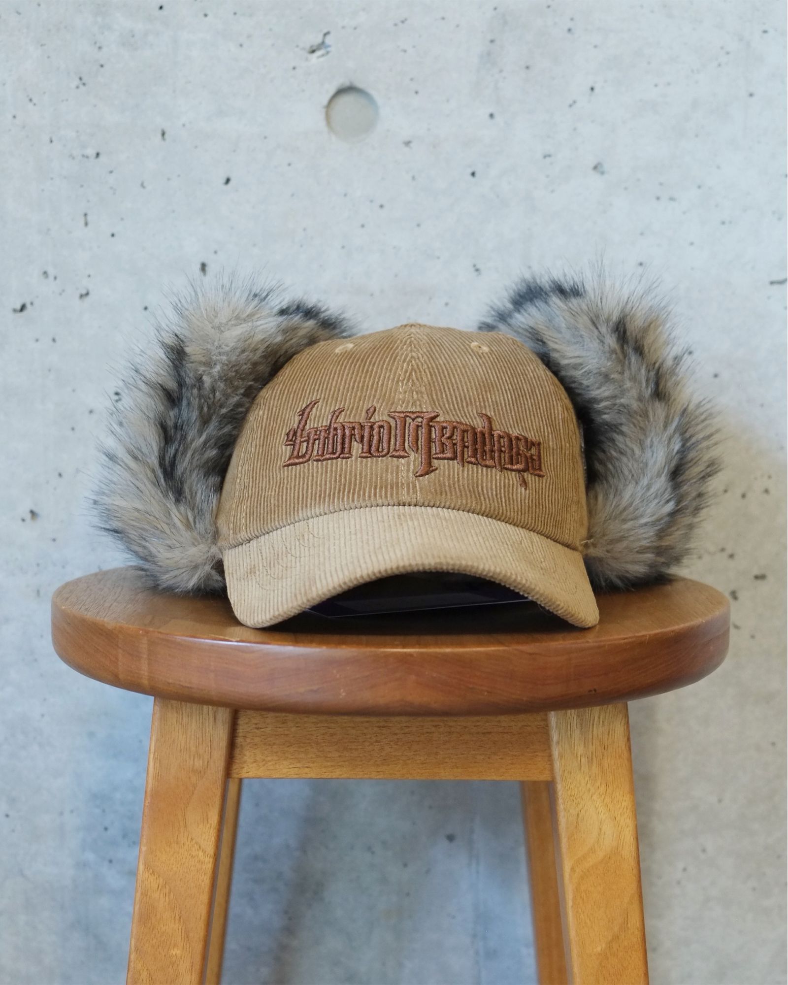 CORDUROY FLIGHT CAP / コーデュロイ フライト キャップ / ベージュ / LM-26aw-1235