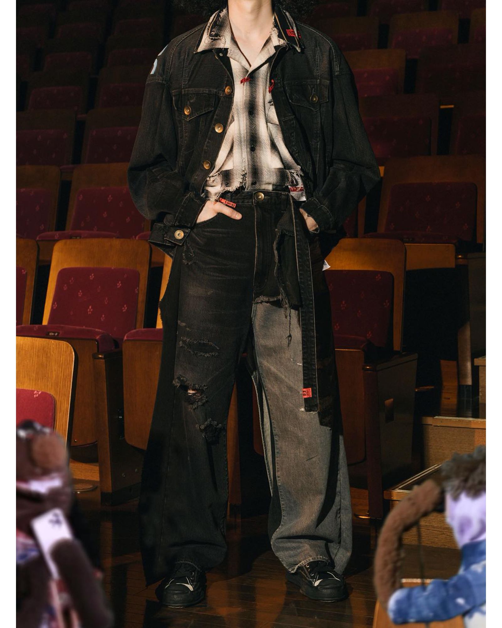 Triple Docking Denim Pants