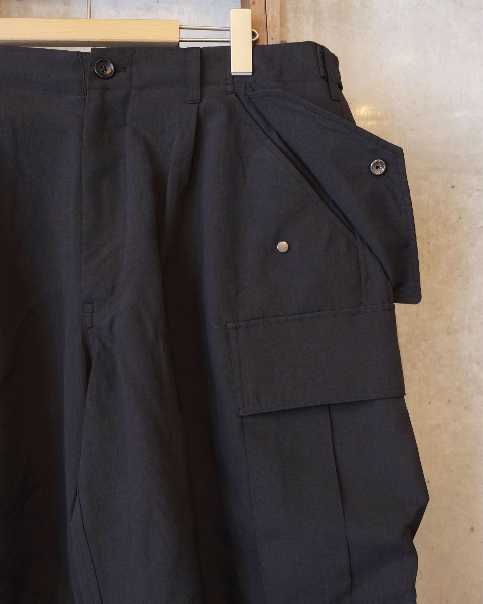 Desert Cloth Neutral Cargo PT / カーゴパンツ / ブラック / MW-PT26102