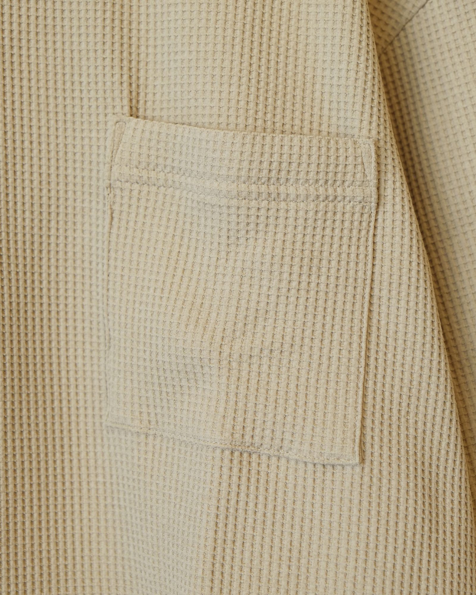 SOLOTEX Waffle S/S Tee / ショートスリーブTシャツ / ベージュ /MW-CT26106