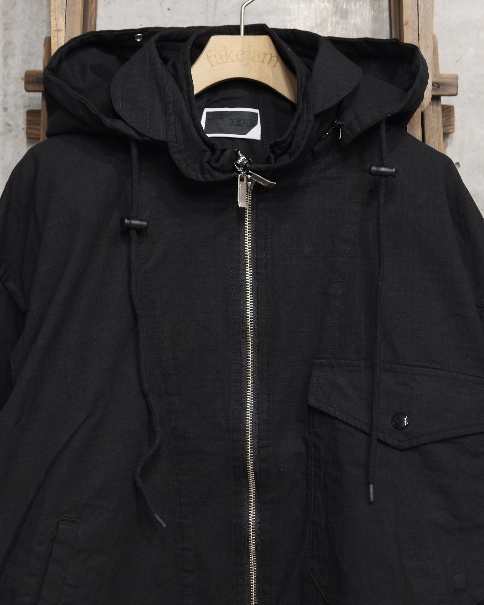 Visor Double Zip Jacket / ワークジャケット / ブラック / PD-262-JK-091