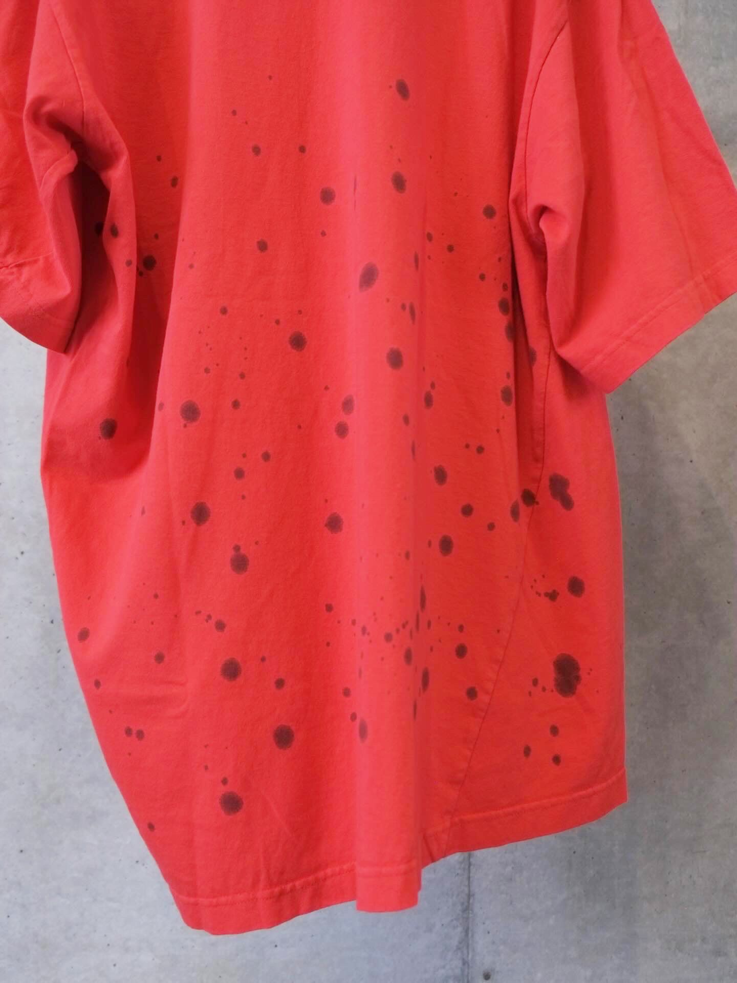 Hand Dye Twist Tee Shirt/ GO!