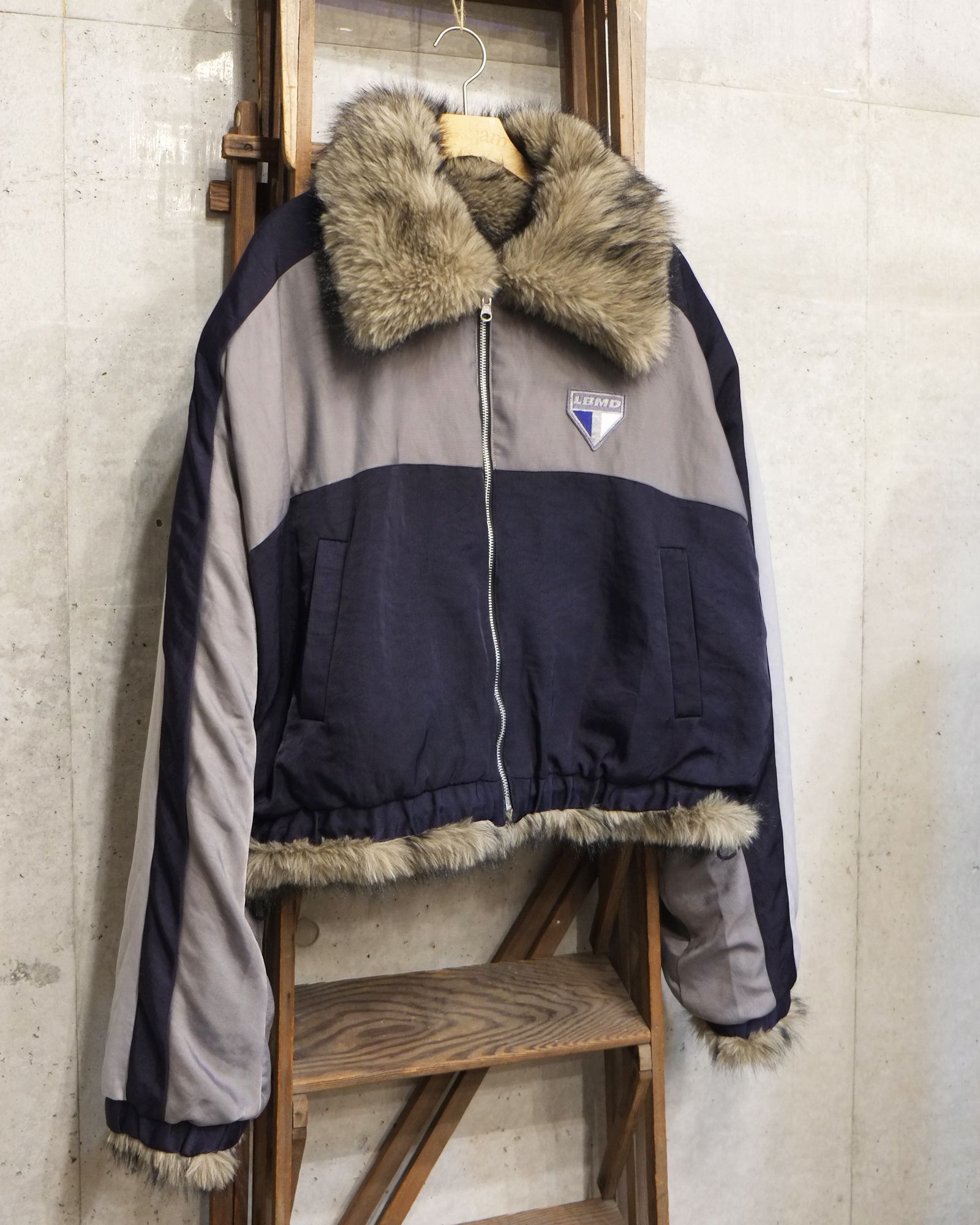 Reversible Fur Jacket / ファー ブルゾン / ベージュ / LM-26aw-2205