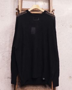 Aiy Merino Waffle Sweater / ニット / ブラック / PD-262-KN-071