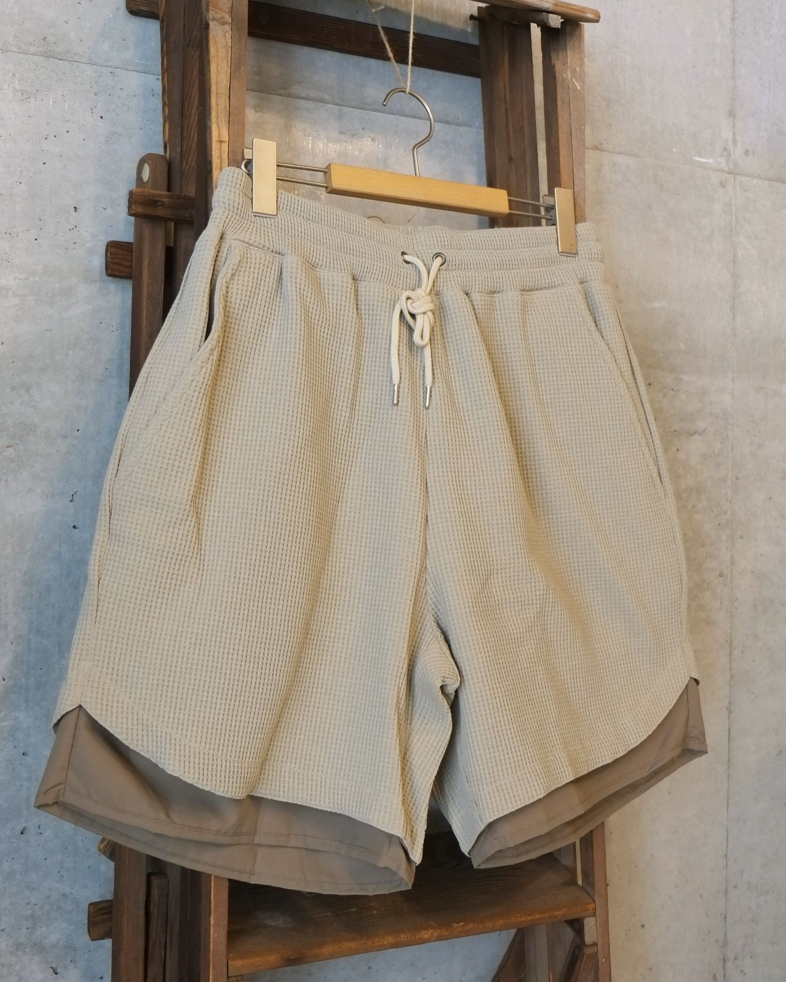 SOLOTEX Easy Shorts / ショートパンツ / ベージュ / MW-PT26108