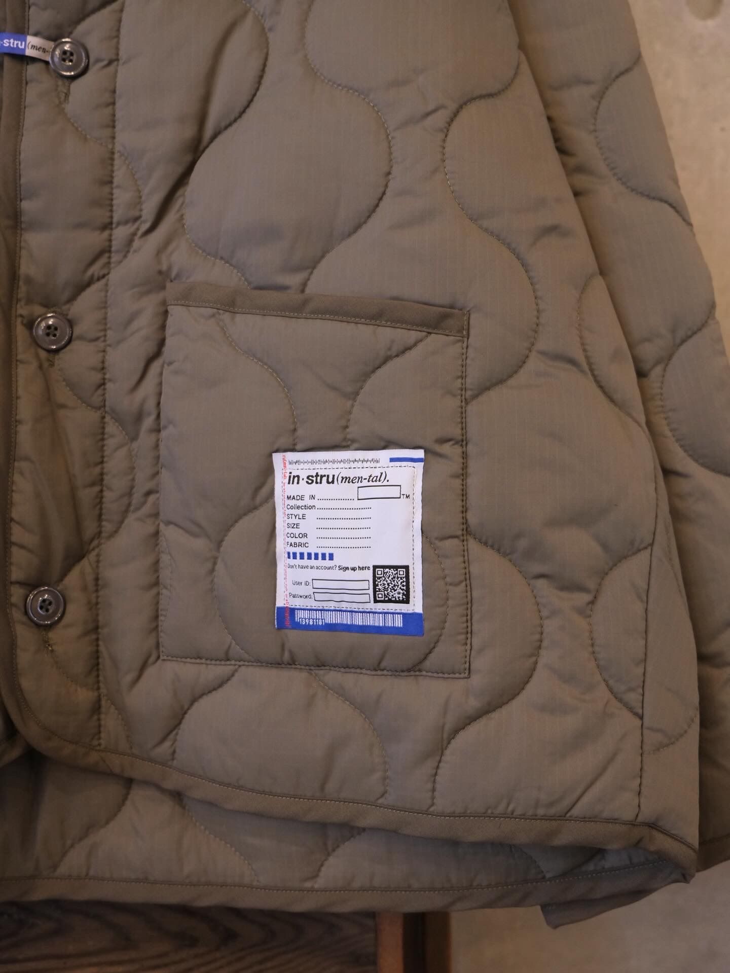 Ripstop Liner Quilt Jacket