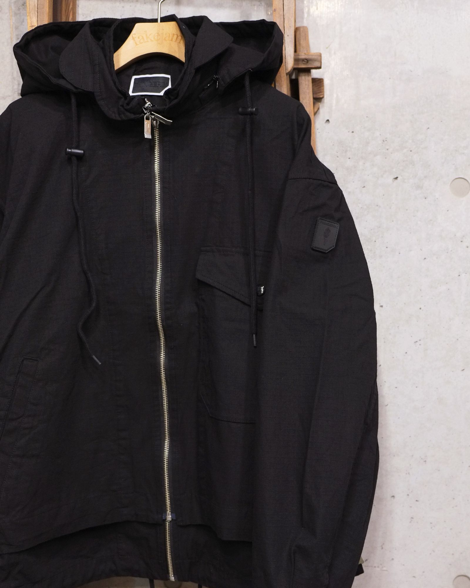 Visor Double Zip Jacket / ワークジャケット / ブラック / PD-262-JK-091