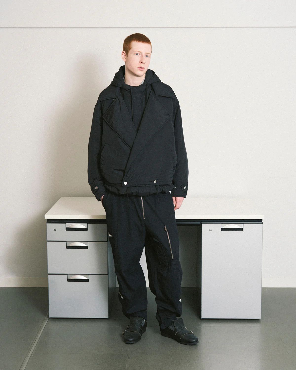 Double Cushy Hooded Jacket