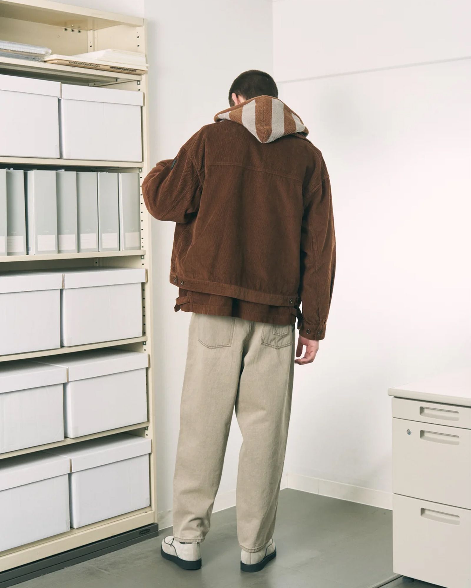 Double Cord Jacket / コーデュロイジャケット / ブラウン / PD-262-JK-041