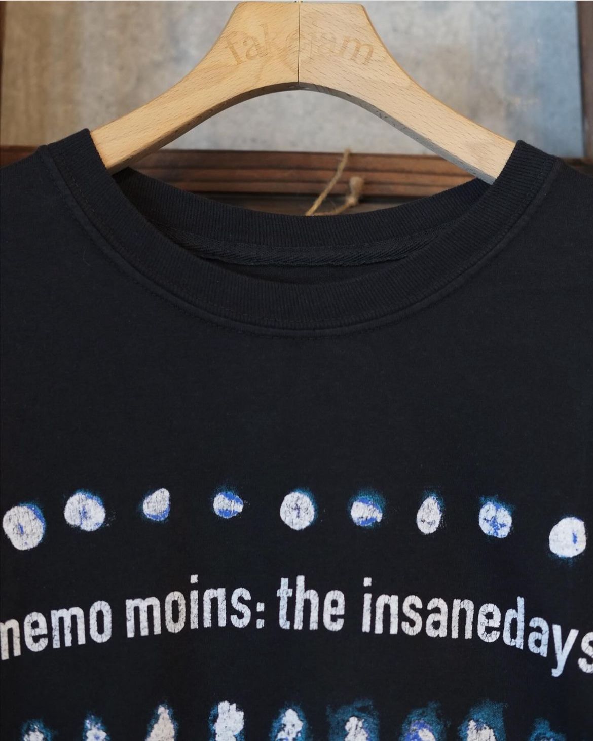 MINUS - Bootleg Tee(SHINE)5Years Black | fakejam