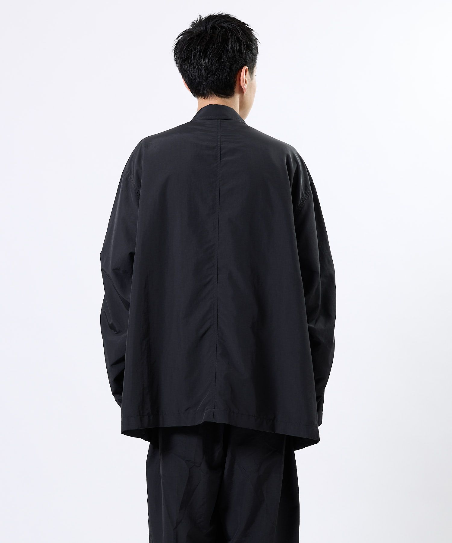 Supplex® DAILY LOOSE 2B JACKET / ルーズ 2Bジャケット / ブラック / MTM-JK-0384-26-C
