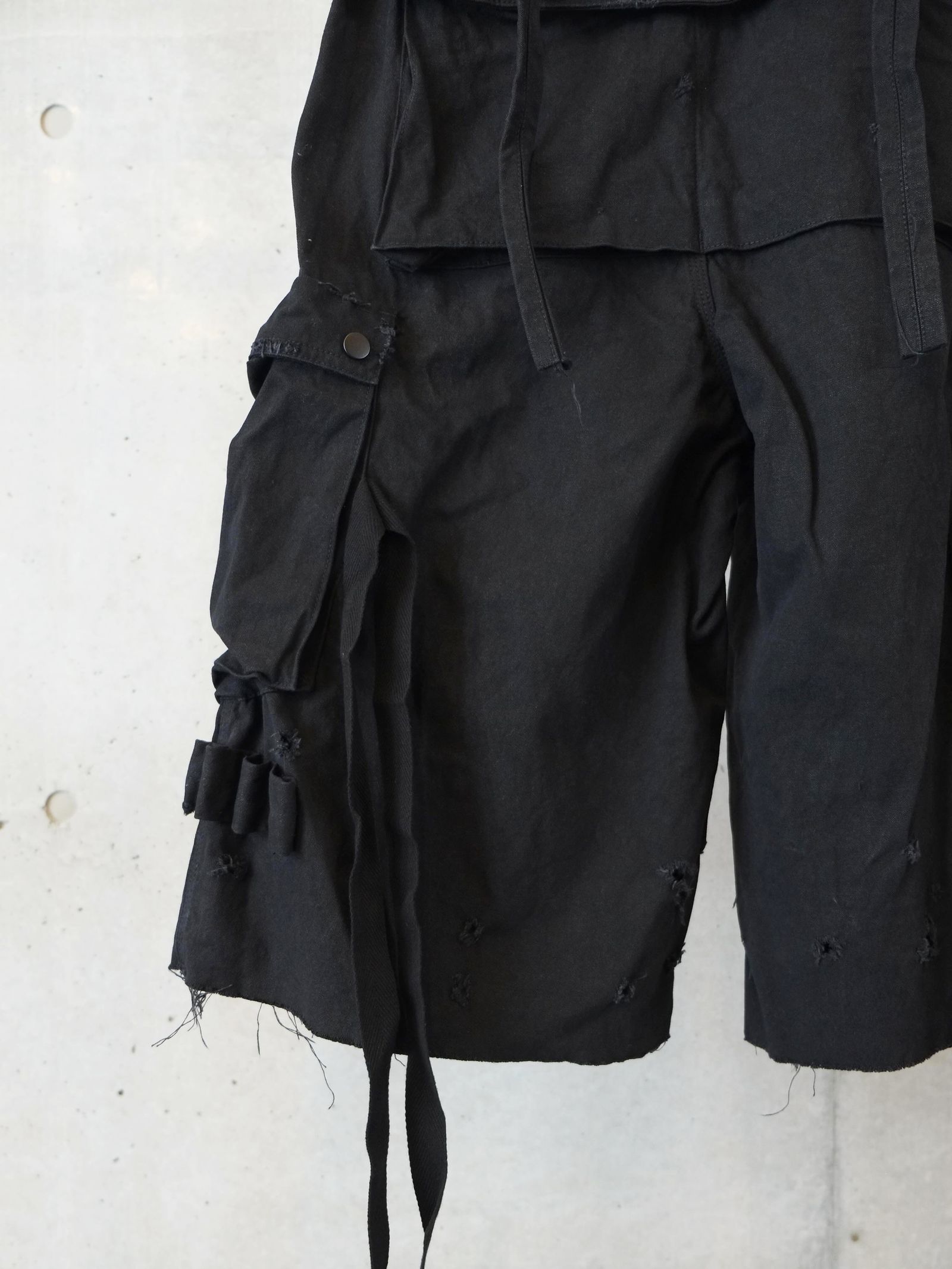 Heavy Cargo Short With Damaged(AGED CANVAS)
