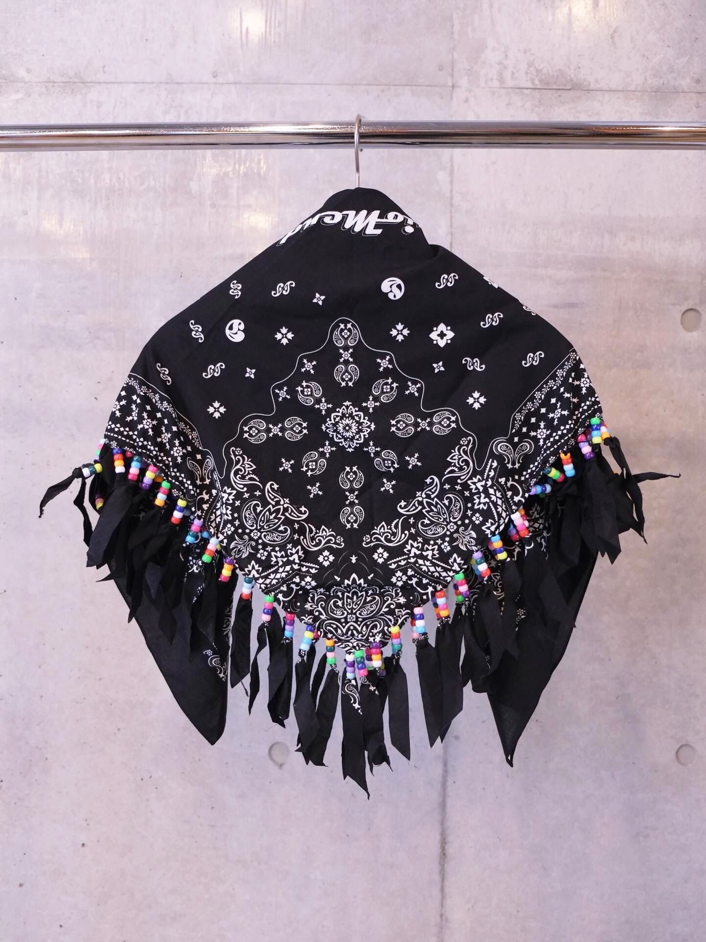Bigsize Heart Fringe Bandana