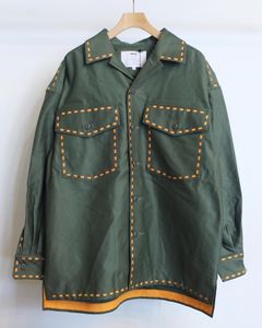 【定番デザイン】Laser Stitch Military Jacket / M-51 / セットアップ / メンズ