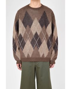 Argyle Pullover Knit