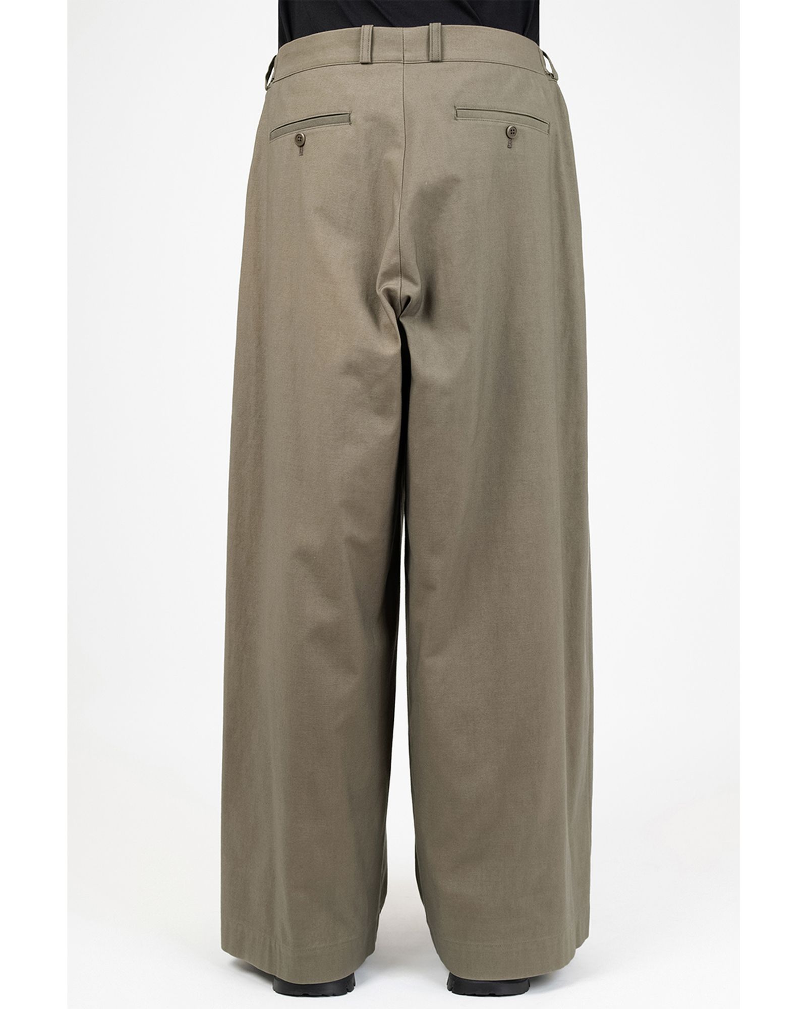 C/N CORDURA BACKSATIN BAGGY PANTS / バギーパンツ / グレーベージュ / 2226-559
